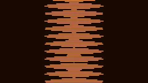 Glowing abstract data stripes animation, technological equalizer interface .. Stock Footage 342524171