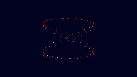 Glowing abstract digital connection lines background for futuristic tech vi.. Stock Footage 341055749