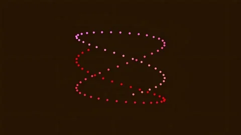 Glowing abstract digital data flow lines animation background technology en.. Stock Footage 340378229