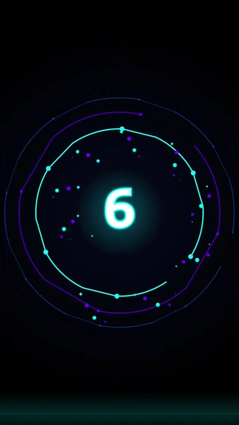 Glowing abstract digital technology background with futuristic neon data fl.. Stock Footage 344937369
