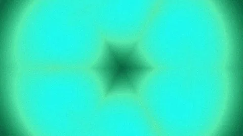Glowing abstract emerald clover pattern background for mystical nature design Stock Footage 336766743