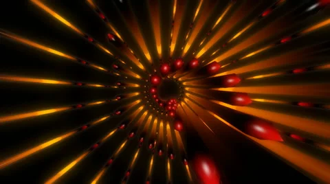 Glowing abstract flower Video stock 44566222