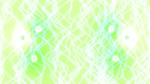 Glowing abstract geometric tech background in neon pink and white lines Stock Footage 336880499
