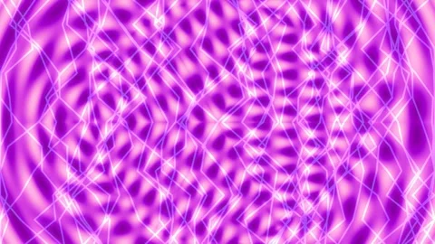 Glowing Abstract Green Fractal Pattern Background for Futuristic Energy Effec Stock Footage 337657771