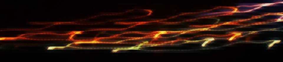 Glowing abstract Illustrazione stock