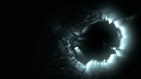 Glowing Abstract Ink Drop Vidéo 118520283