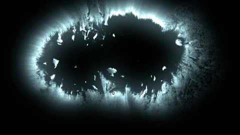 Glowing Abstract Ink Drop Vidéo 118520493