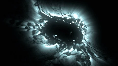 Glowing Abstract Ink Drop 스톡 동영상 118521059