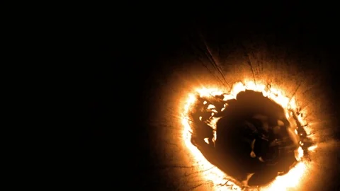 Glowing Abstract Ink Drop 스톡 동영상 118521190
