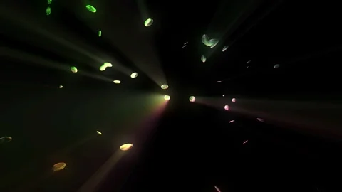 Glowing Abstract Liquid Particles 動画素材 118513714