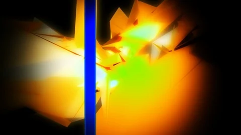 Glowing abstract loops 스톡 동영상 96280706