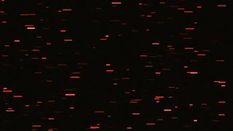 Glowing abstract magenta glitch digital data stream on dark futuristic back.. Stock Footage 336504777