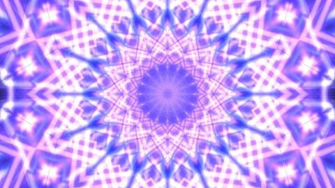 Glowing abstract neon star blue and purple 3d illustration background wallpap Stock Illustration
