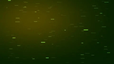 Glowing abstract network of digital data streams on dark amber background Stock Footage 336264434