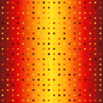 Glowing abstract pattern. Seamless vector Stock Illustration