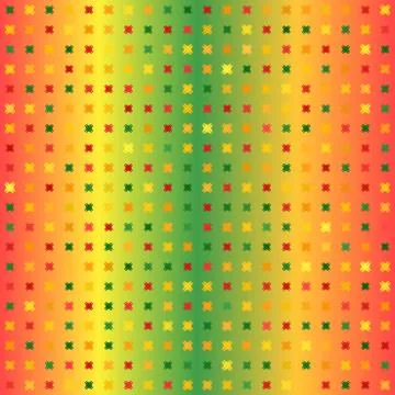 Glowing abstract pattern. Vector seamless background Stock Illustration