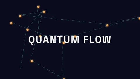 Glowing Abstract Quantum Flow Data Visualization for Futuristic Science Bac.. Stock Footage 337655415