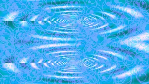 Glowing abstract ripple energy background pattern for futuristic technology.. Stock Footage 337657020
