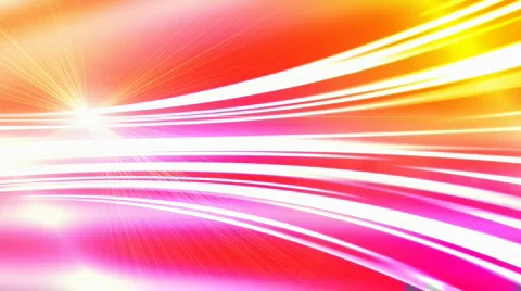 Glowing abstract streaks loop Stock Footage
