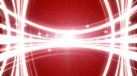 Glowing abstract streaks loop Stock Footage 532209