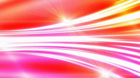 Glowing abstract streaks loop Stock Footage 532266