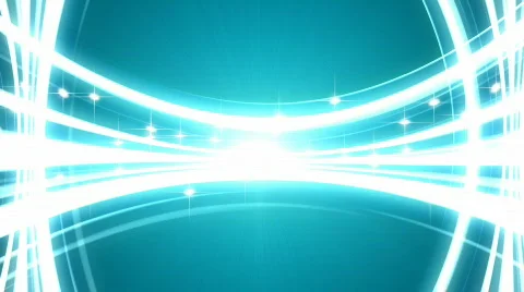 Glowing abstract streaks loop Stock Footage 532306