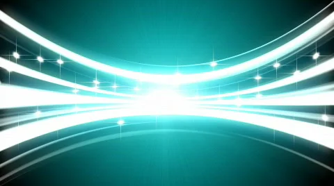 Glowing abstract streaks loop Stock Footage 532307