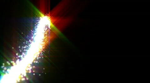 Glowing abstract streaks loop Stock Footage 579398