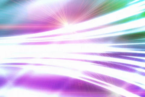 Glowing abstract streaks loop Stock Footage 591688