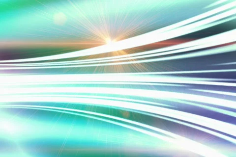 Glowing abstract streaks loop Stock Footage 591708