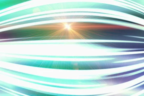 Glowing abstract streaks loop Stock Footage 591709