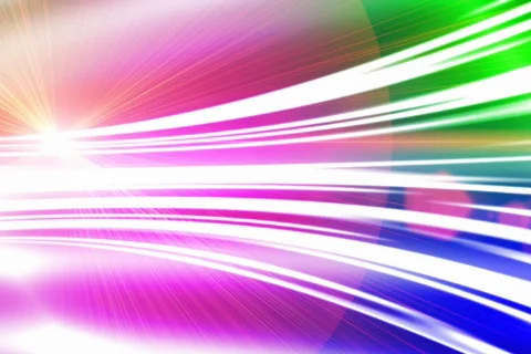 Glowing abstract streaks loop Stock Footage 591739