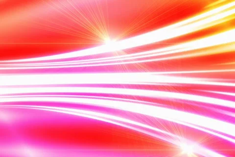Glowing abstract streaks loop Stock Footage 591740