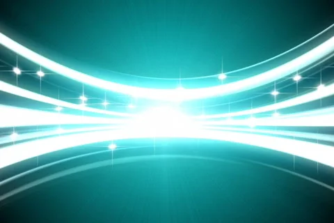 Glowing abstract streaks loop Stock Footage 591771