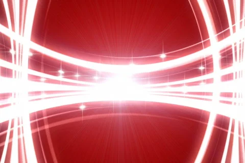 Glowing abstract streaks loop Stock Footage 591774