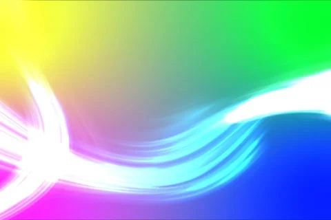 Glowing abstract streaks loop Stock Footage 591795