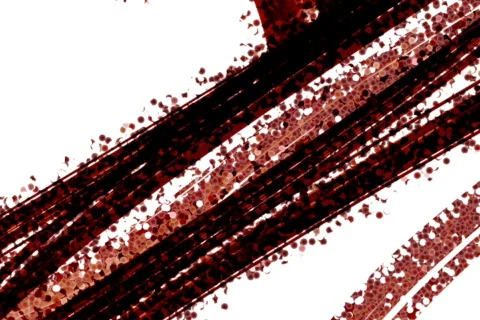 Glowing abstract streaks loop Stock Footage 602321