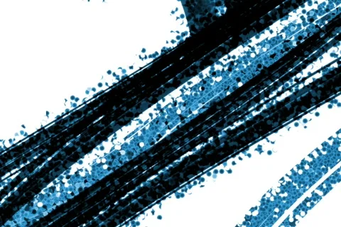 Glowing abstract streaks loop Stock Footage 602328