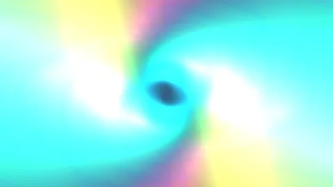 Glowing Abstract Tunnel Background Seamless Loop Stock Footage 342422810