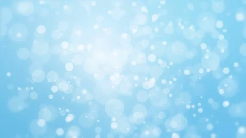 Glowing animated blue bokeh background Stock Footage 80483168