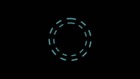 Glowing animation of a circle button tu... | Stock Video | Pond5