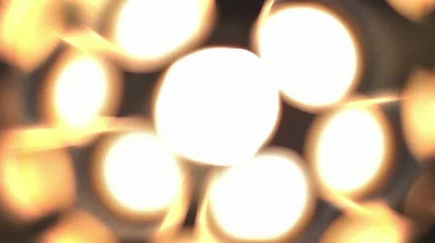 Glowing balls Stock Footage 8851765