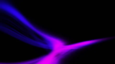 Glowing beams intersecting each other with black background Stock Footage 219468536