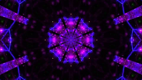 Glowing blinking star 3d illustration background wallpaper artwork Stock Illustration