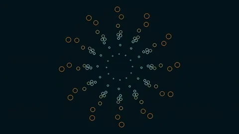 Glowing blue abstract digital network data visualization background on blac.. Stock Footage 341058353