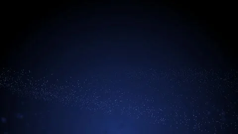 Glowing blue and white particles drift in a seamless loop Stock Footage 341856096