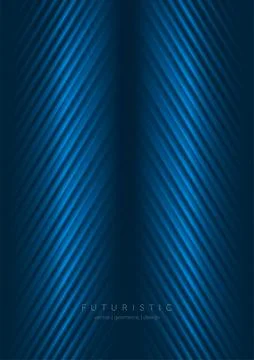 Glowing blue arrows tech futuristic abstract background Stockillustratie