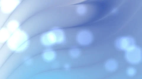 Glowing blue bokeh lights abstract background 库存影片 335197995