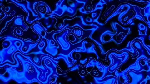 Glowing blue color liquid background Stock Footage 224818170