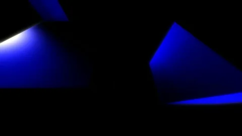 Glowing blue cubes 스톡 동영상 97169497